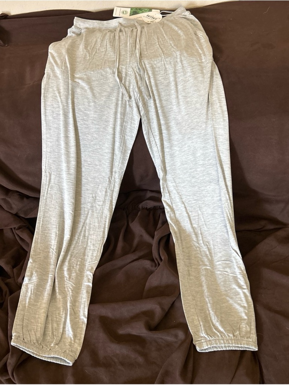 Wiwi Lightweight Gray Jogger Bottoms PJ pants